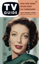 TV Guide cover - Loretta Young - December 4, 1953