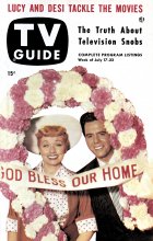 TV Guide cover - Desi Arnaz, Lucille Ball - July 17, 1953