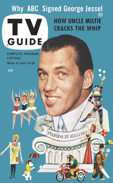 TV Guide cover - Ed Sullivan - June 19, 1953