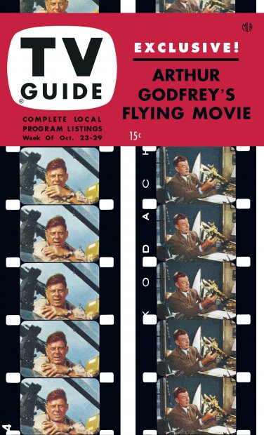 TV Guide cover - Arthur Godfrey - October 23, 1953