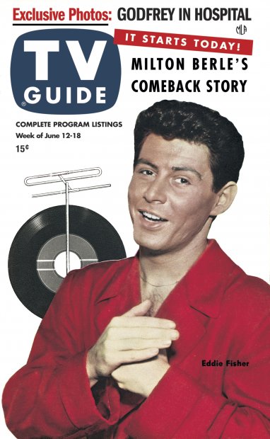 TV Guide cover - Eddie Fisher - June 12, 1953