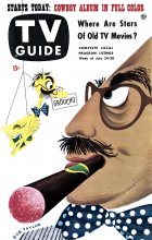 TV Guide cover - Groucho Marx - July 24, 1953