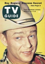 TV Guide cover - Roy Rogers - July 17, 1954