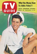 TV Guide cover - Eddie Fisher - September 4, 1954