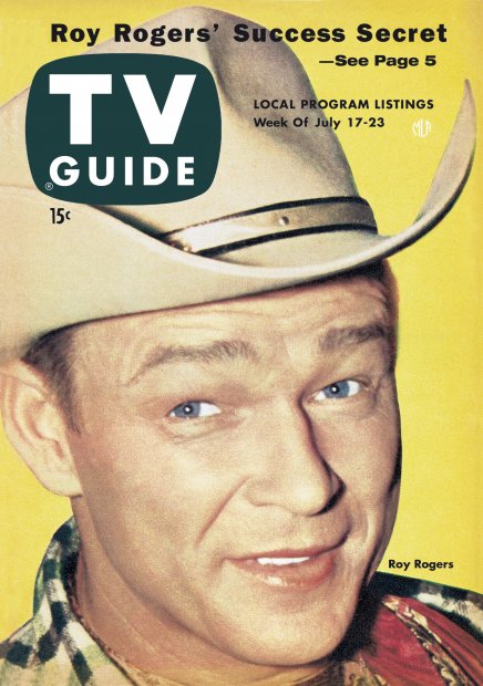 TV Guide cover - Roy Rogers - July 17, 1954