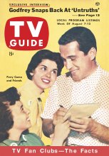 TV Guide cover - Perry Como - August 7, 1954