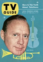 TV Guide cover - Jack Benny - February 5, 1954