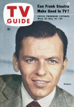 TV Guide cover - Frank Sinatra - May 14, 1954