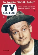 TV Guide cover - Art Carney - March 19, 1955