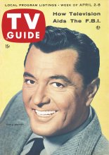TV Guide cover - Tony Martin - April 2, 1955