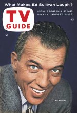 TV Guide cover - Ed Sullivan - January 22, 1955