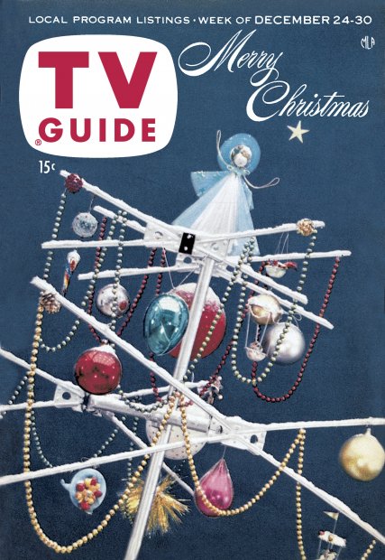 TV Guide cover - Merry Christmas - December 24, 1955