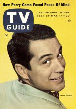 TV Guide cover - Perry Como - May 14, 1955