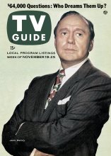 TV Guide cover - Jack Benny - November 19, 1955