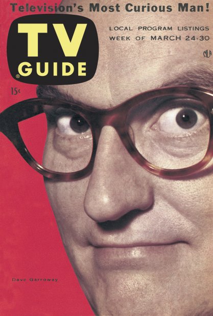 TV Guide cover - Dave Garroway - March 24, 1956