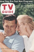 TV Guide cover - Gordon MacRae, Sheila MacRae - July 14, 1956