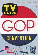 TV Guide cover - GOP Convention - August 18, 1956