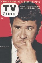 TV Guide cover - Buddy Hackett - November 17, 1956