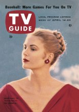 TV Guide cover - Grace Kelly - April 14, 1956