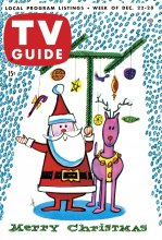 TV Guide cover - Merry Christmas - December 22, 1956