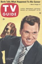 TV Guide cover - Cleo, Jackie Cooper - August 4, 1956