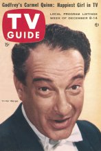 TV Guide cover - Victor Borge - December 8, 1956
