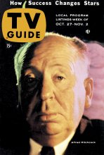 TV Guide cover - Alfred Hitchcock - October 27, 1956