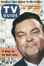 TV Guide cover - Jackie Gleason - September 29, 1956