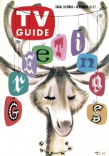 TV Guide cover - Greetings - December 21, 1957