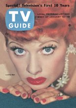 TV Guide cover - Lucille Ball - January 12, 1957