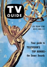 TV Guide cover - Emmy Awards - March 16, 1957