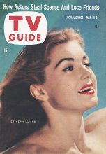 TV Guide cover - Esther Williams - May 18, 1957