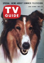 TV Guide cover - Lassie - June 8, 1957