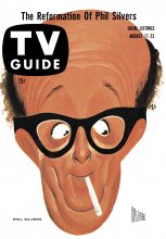TV Guide cover - Phil Silvers - August 17, 1957