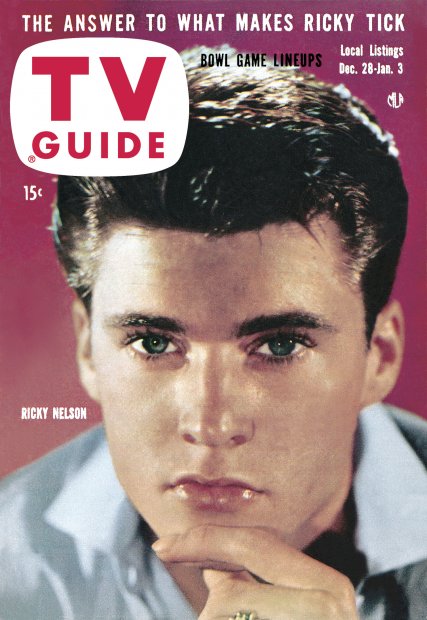 TV Guide cover - Ricky Nelson - December 28, 1957