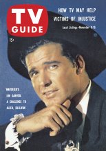 TV Guide cover - James Garner - November 9, 1957