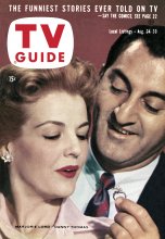 TV Guide cover - Marjorie Lord, Danny Thomas - August 24, 1957