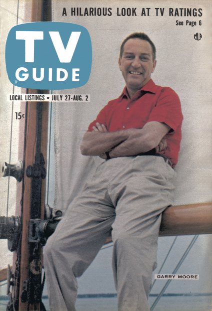 TV Guide cover - Garry Moore - July 27, 1957