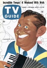 TV Guide cover - Lawrence Welk - April 6, 1957