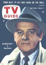 TV Guide cover - Walter Winchell - February 1, 1958