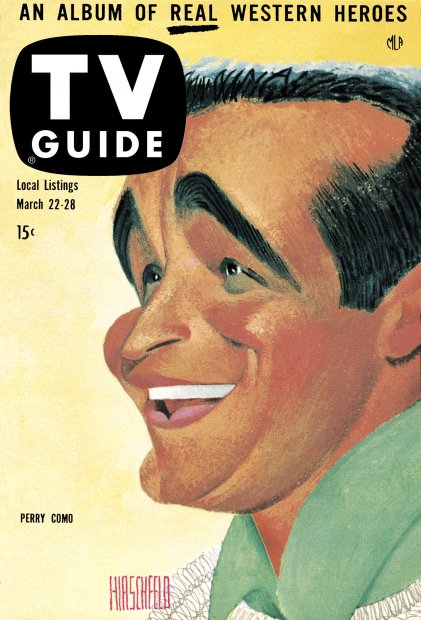 TV Guide cover - Perry Como - March 22, 1958