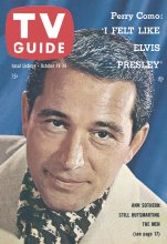 TV Guide cover - Perry Como - October 18, 1958