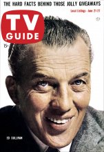 TV Guide cover - Ed Sullivan - June 21, 1958