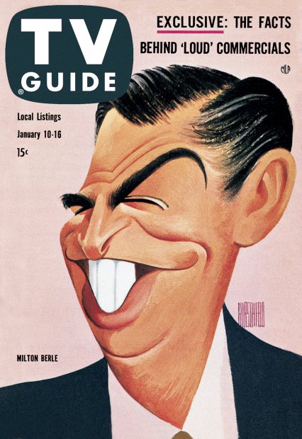 TV Guide cover - Milton Berle - January 10, 1959