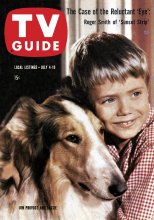 TV Guide cover - Lassie, Jon Provost - July 4, 1959