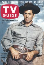 TV Guide cover - Clint Walker - November 21, 1959