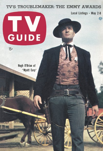 TV Guide cover - Hugh O'Brian - May 2, 1959