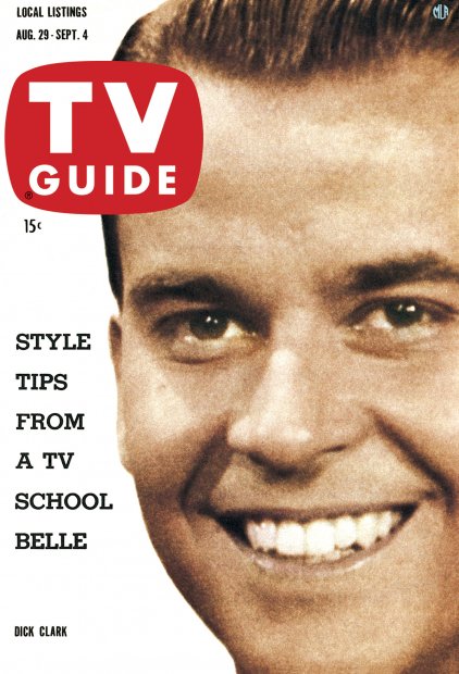 TV Guide cover - Dick Clark - August 29, 1959