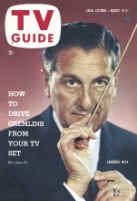 TV Guide cover - Lawrence Welk - August 15, 1959