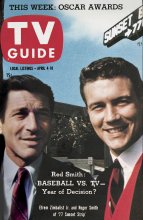 TV Guide cover - Roger Smith, Efrem Zimbalist Jr. - April 4, 1959